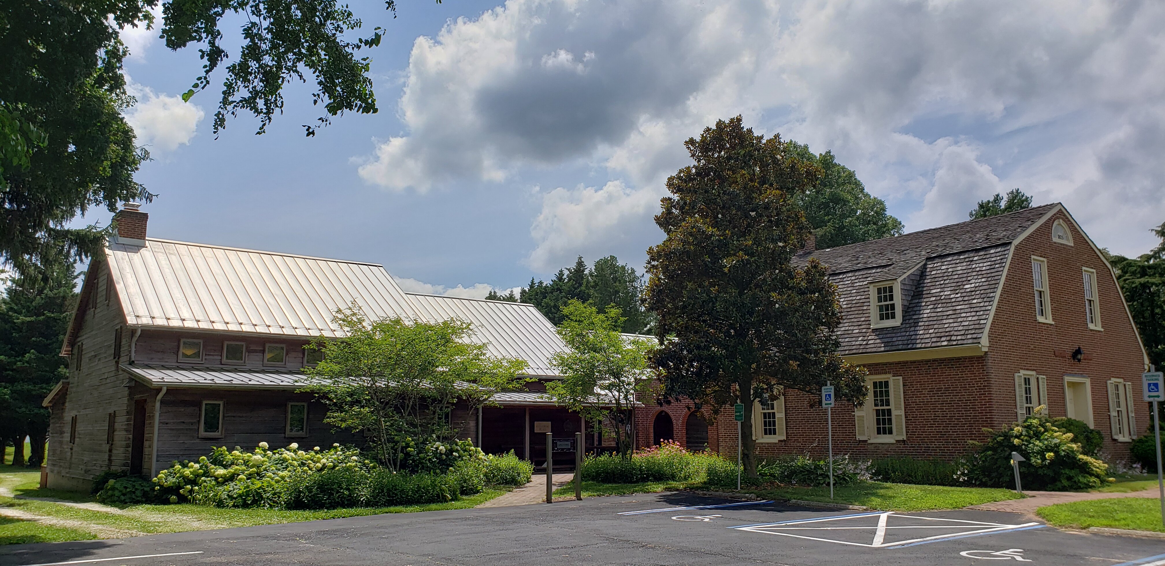 Exterior of Camden Meeting house